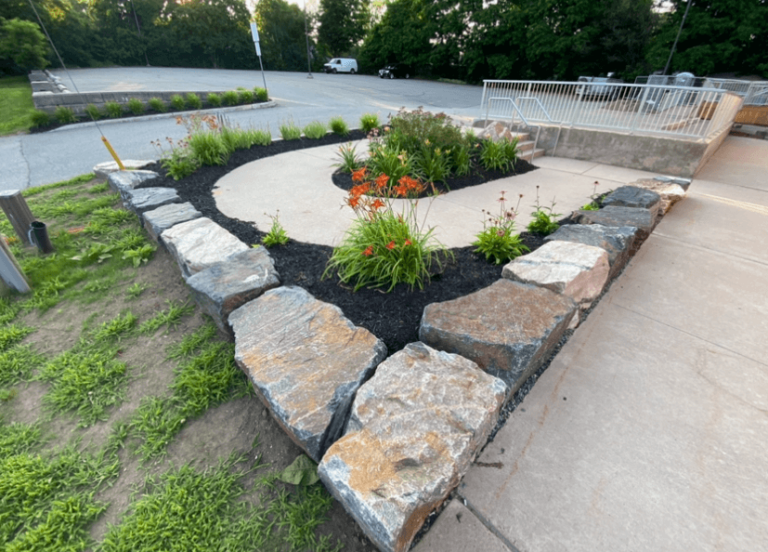 Concrete Retaining Wall Project