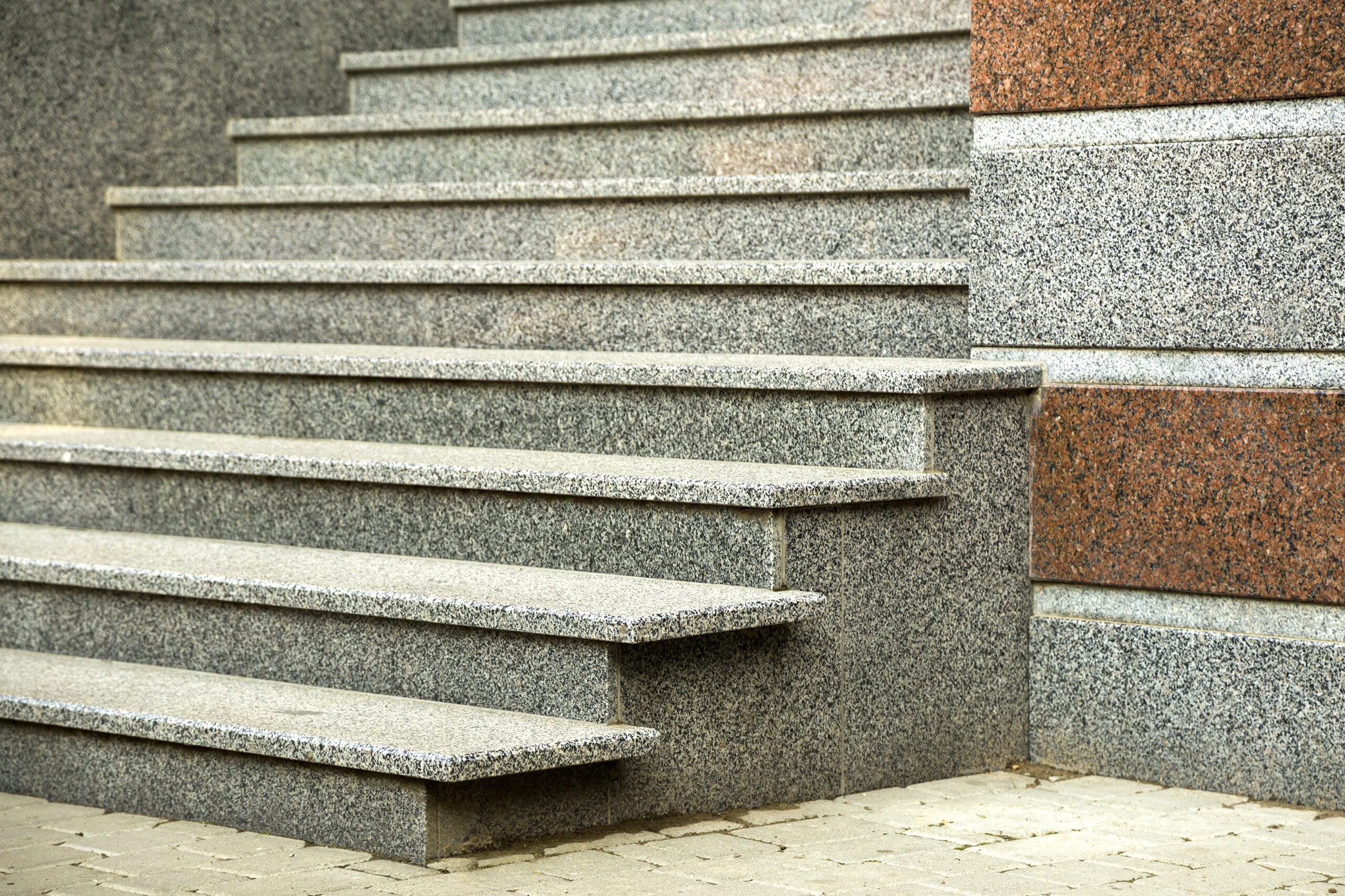 Granite steps